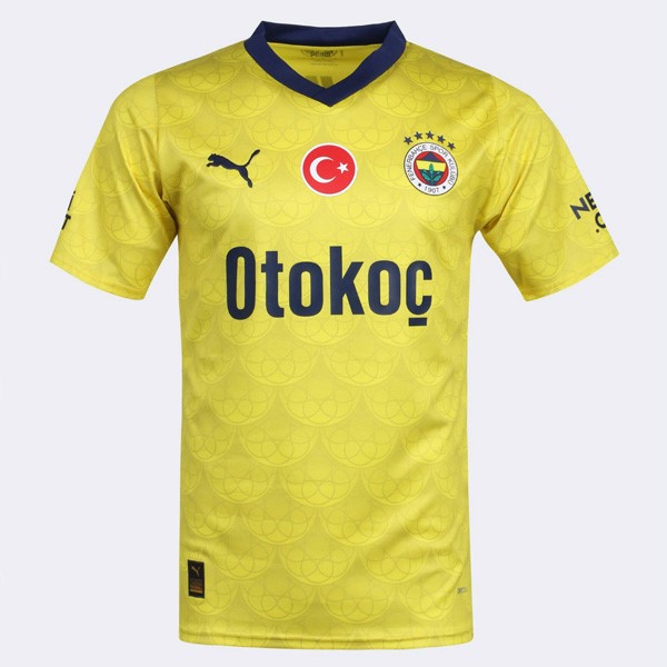 Thailande Maillot Fenerbahce Exterieur 2023-24